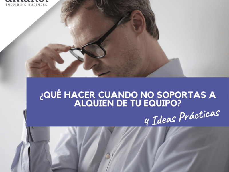 ¿Qué hacer cuando no soportas a alguien de tu equipo?