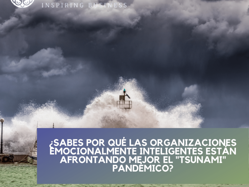 ¿Sabes por qué las ORGANIZACIONES EMOCIONALMENTE INTELIGENTES están afrontando MEJOR EL «TSUNAMI» PANDÉMICO?