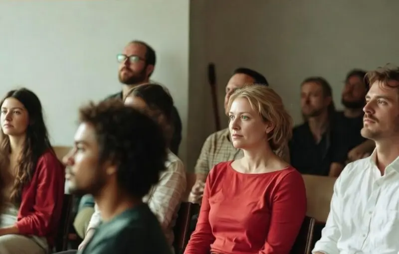 Profesionales en taller de gestión del estrés en el trabajo