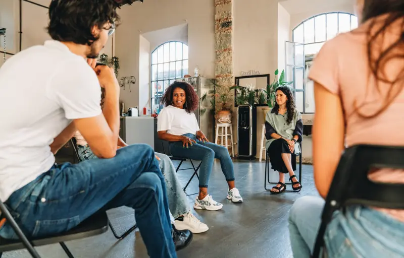 Grupo en formación con método Umanbi y Mindfulness